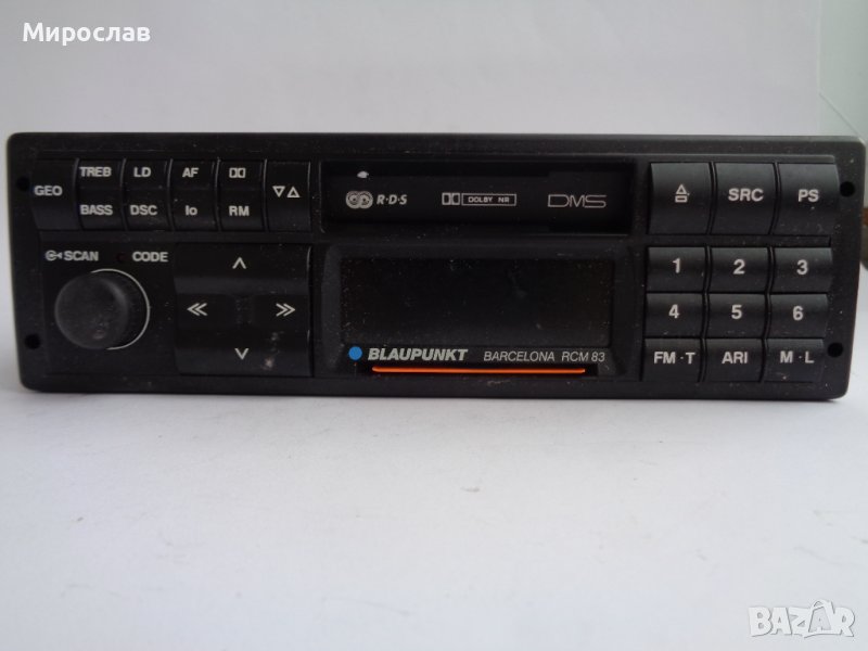 BLAUPUNKT BARCELONA RCM 83 АВТО РАДИО КАСЕТОФОН, снимка 1