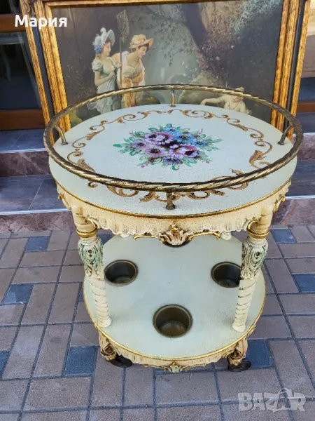 Италианска барокова количка за сервиране 012, снимка 1