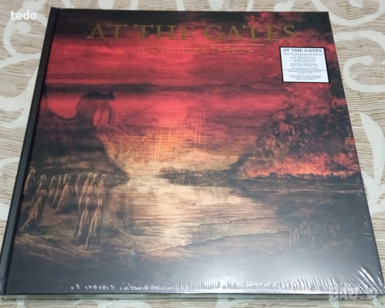 At The Gates – The Nightmare Of Being (2LP Blood Red + 3CD), снимка 1