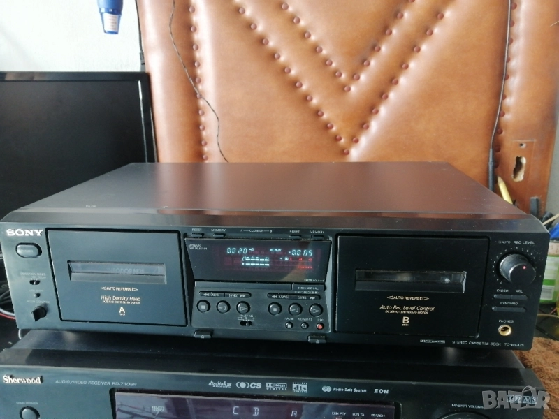 Двукасетъчен дек SONY TC-WE475, снимка 1
