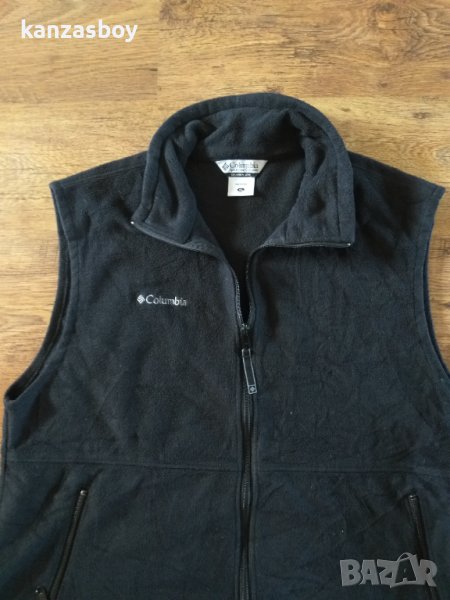 Columbia Men's Full Zip - страхотен поларен елек ХЛ, снимка 1