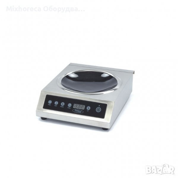 Индукционен Уок котлон 3500W, LED дисплей и таймер, снимка 1