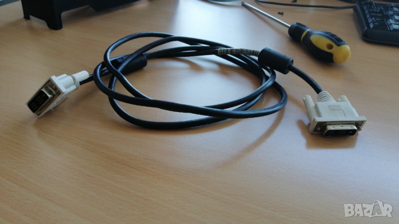 DVI cable, кабел digital visual interface, снимка 1