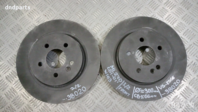 Предни дискове Mercedes ML270 CDI W163 2001г.	, снимка 1