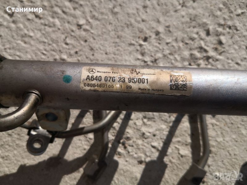 A64007023957001, Горивна рейка Мерцедес А169 1.8 cdi, снимка 1