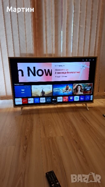 телевизор LG 43" 4K Smart tv, снимка 1