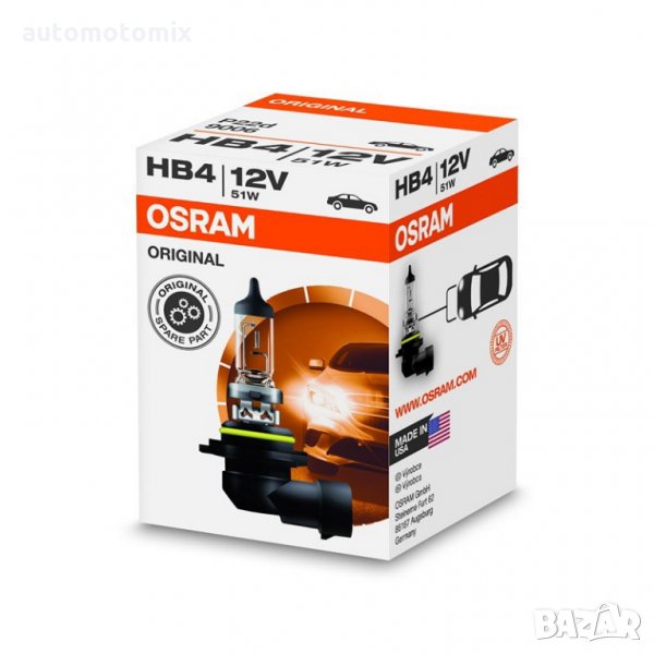 АВТОМОБИЛНА КРУШКА OSRAM HB4/9006, снимка 1