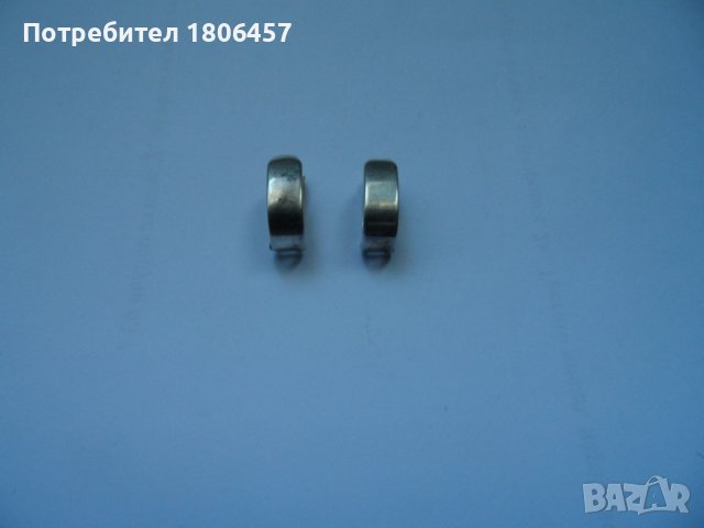 сребърни обеци В