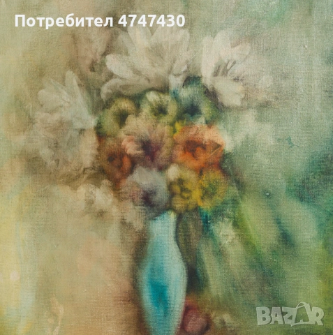 Стойно Добрев маслени бои натюрморт , снимка 6 - Картини - 53635620