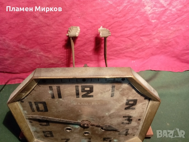 Механизъм от стар английски уестминстърски часовник, снимка 6 - Антикварни и старинни предмети - 52592146