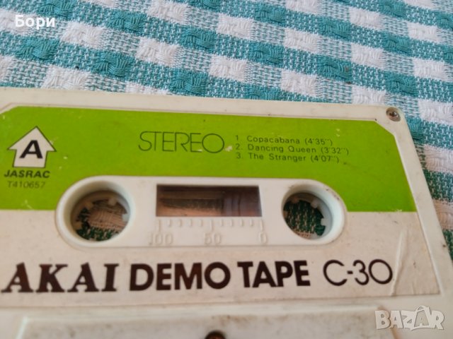 AKAI DEMO TAPE C30, снимка 5 - Аудио касети - 41417063