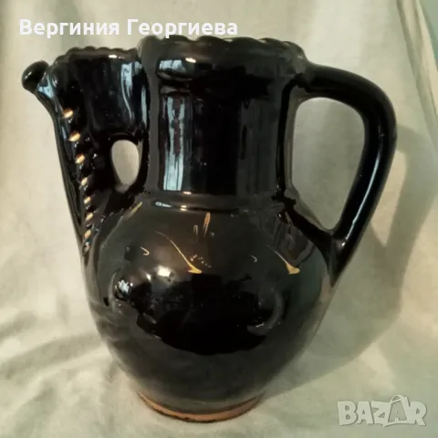 Керамична кана от ретро сервиз за вино 