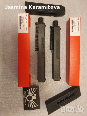 Glock Адаптер за смяна на калибъра от 9х19 към .22LR, снимка 7 - Бойно оръжие - 41901522