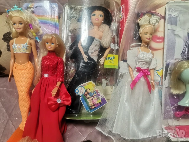 ОГРОМЕН ЛОТ!!! 18 кукли Барби, Синди, Лив и др. + над 30 броя аксесоари, снимка 4 - Кукли - 52672847