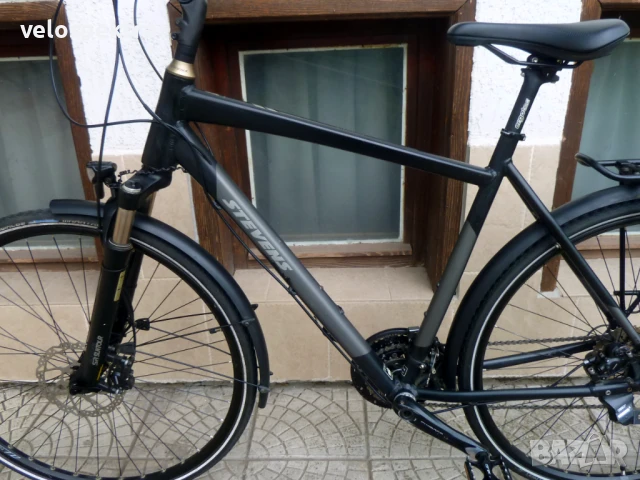 СТИВАНС ! 30 скорости ! Турер !  Хидравлики ! Германия!, снимка 5 - Велосипеди - 50461772