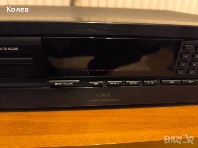 CD player philips cd618, снимка 3 - Плейъри, домашно кино, прожектори - 47695221