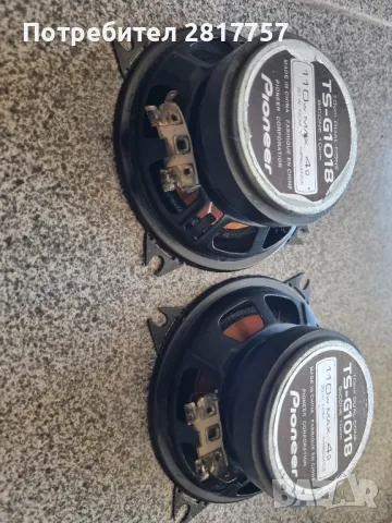 тонколони за автомобил Pioneer 10 см , снимка 5 - Аксесоари и консумативи - 50434660
