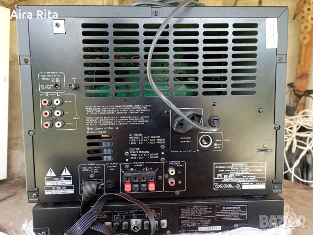 PlONER .дек,усилвател тунер., снимка 2 - Декове - 53796690