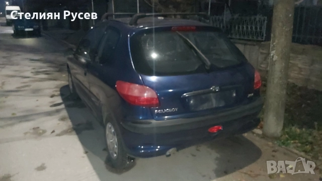  на части peugeot 206 1.4 бензин   -НОМЕР НА СОБСТВЕНИКА 088 998 3848   ВЪРВИ , не се дава цяла проб, снимка 3 - Автомобили и джипове - 52038348