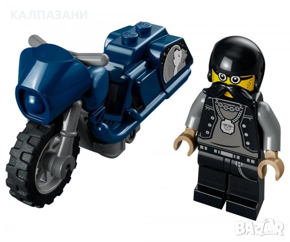 LEGO® City 60331 - Туринг мотоциклет за каскади, снимка 3 - Конструктори - 38927857