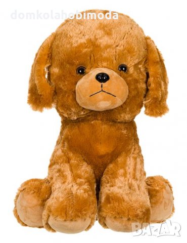 Голямо плюшено мече Седнало, 46х50х60 см