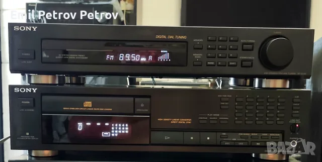 ⭐⭐⭐ Sony – CD плеър CDP-591 + подарък Дигитален тунер ST-S170, снимка 2 - Аудиосистеми - 55968048