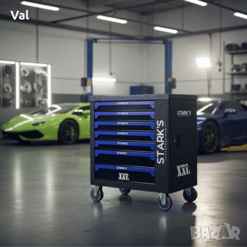 Професионална количка с инструменти 258 части – пълен набор за автосервизи и майстори, снимка 7 - Други инструменти - 53669981