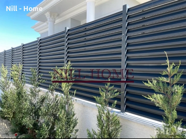 Ограда ( тип щора ) ПАНА, ЛАМЕЛИ, КОЛОВЕ, ВРАТИ, снимка 7 - Огради и мрежи - 52906162