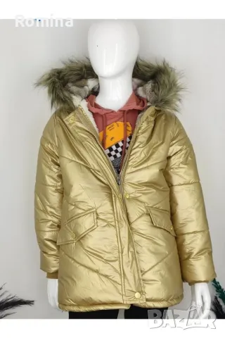 Midimod Gold -яке за момиче в златисто