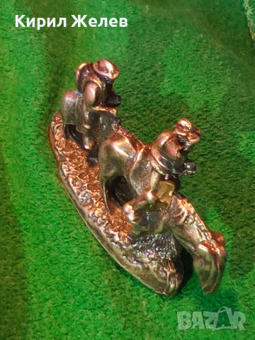 Дон КИХОТ и САНЧО ПАНСА ОЛОВНА МЕТАЛНА СТАТУЕТКА АРТ ФИГУРКА за КОЛЕКЦИЯ 8261, снимка 4 - Колекции - 34560859