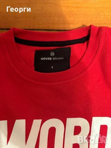 Червена блуза - House , снимка 3 - Блузи - 52335820