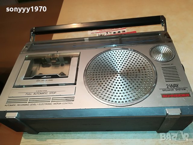 SCHNEIDER TR2720-ВНОС FRANCE 2612221843, снимка 18 - Радиокасетофони, транзистори - 39113719