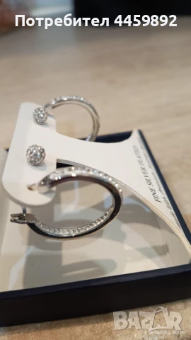 Sofia James New York Fine Silver Set Of 2 Комплект от 2 чифта обеци, снимка 2 - Обеци - 50813368