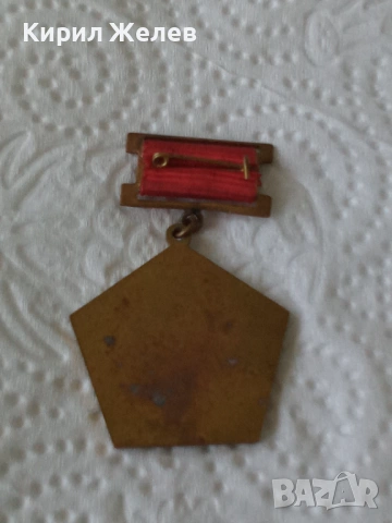 Награден знак за активна работа по охрана на труда 53706, снимка 2 - Колекции - 53474426