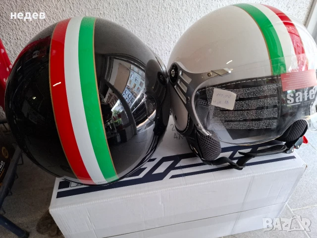 КАСКА ОРИГИНАЛНА ИТАЛИАНСКА XL черна, снимка 2 - Аксесоари и консумативи - 50641065