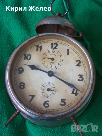 JUNGHANS PREMIERE QUALITE Стар ЦАРСКО ВРЕМЕ КОЛЕКЦИОНЕРСКИ НЕМСКИ БУДИЛНИК ЮНГХАНС РЯДЪК МОДЕЛ 43627, снимка 16 - Антикварни и старинни предмети - 44466440