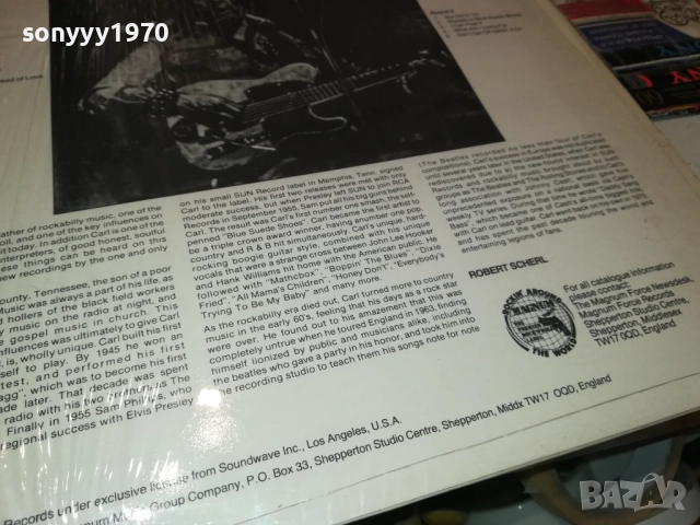 CARL PERKINS-ВНОС ENGLAND 1011251850, снимка 15 - Грамофонни плочи - 52367404