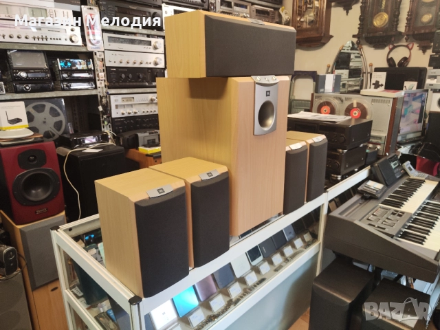 Тонколони JBL 178. Четири тонколони + център + бас каса.  В отлично техническо и визуално състояние., снимка 7 - Тонколони - 51731086