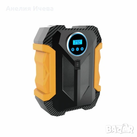 Автомобилна портативна въздушна помпа с безжичен цифров дисплей