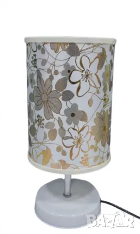 Нощна лампа - Класическа или модерна с флорални мотиви, снимка 3 - Настолни лампи - 48688648