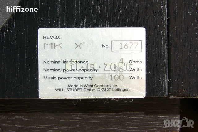 Тонколони   Revox mk x , снимка 9 - Тонколони - 53393044