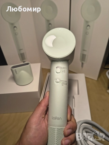 Сешоар Laifen SE Lite, сешоар с отрицателни йони и безчетков мотор със 100 000 оборота в минута , снимка 6 - Сешоари - 51949868