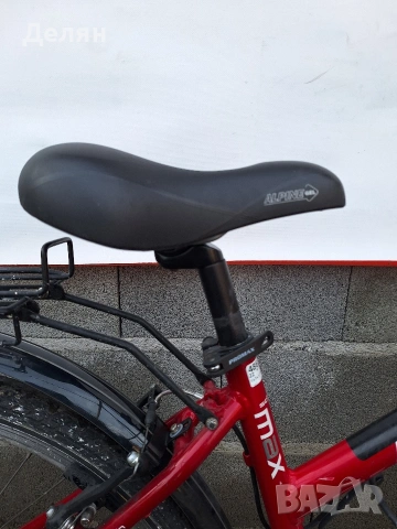 Велосипед RALEIGH 26",алуминиева рамка,преден амортисьор,скорост 7,монтаж SHIMANO NEXUS, снимка 5 - Велосипеди - 53600228