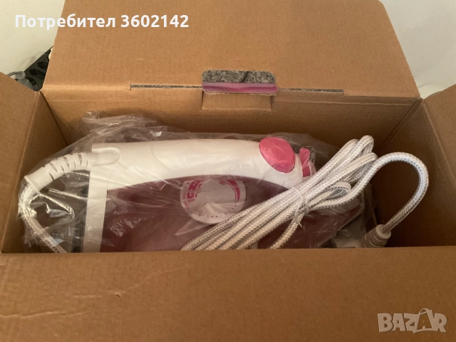 Ютия Philips GC2142 чисто нова в кутията с упътването, снимка 2 - Ютии - 52982582