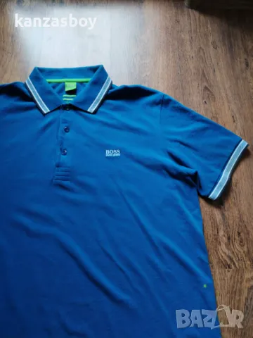 hugo boss green - страхотна мъжка тениска 2XL, снимка 5 - Тениски - 49731697