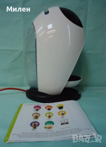 Кафемашина с гаранция 1 година NESCAFÉ® Dolce Gusto Delonghi Jovia White, снимка 4 - Кафемашини - 52323892