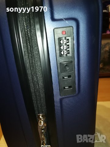 КУФАР НОВ С КОЛЕЛЦА И ТВЪРДИ СТРАНИЦИ 1108231743, снимка 11 - Куфари - 41828200