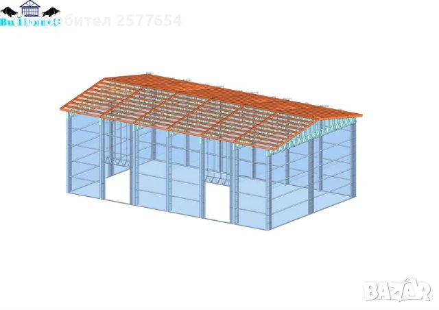 ЛИЗИНГ - Халета, Хале, Магазини, Магазин, Складове 160м2, снимка 5 - Строителни материали - 44142696