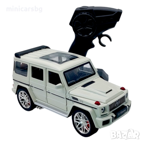 Метална кола Mercedes Brabus 1:24 с дистанционно, светлини и звук