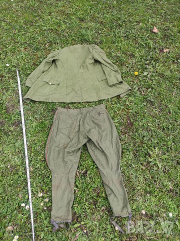 Продавам лятна униформа: брич и куртка соц НРБ, снимка 7 - Антикварни и старинни предмети - 40310370